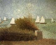 Georges Seurat, The Sail boat